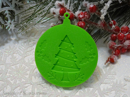 Christmas Ornament Soaps - Assortment of 7 (Solid or Painted)