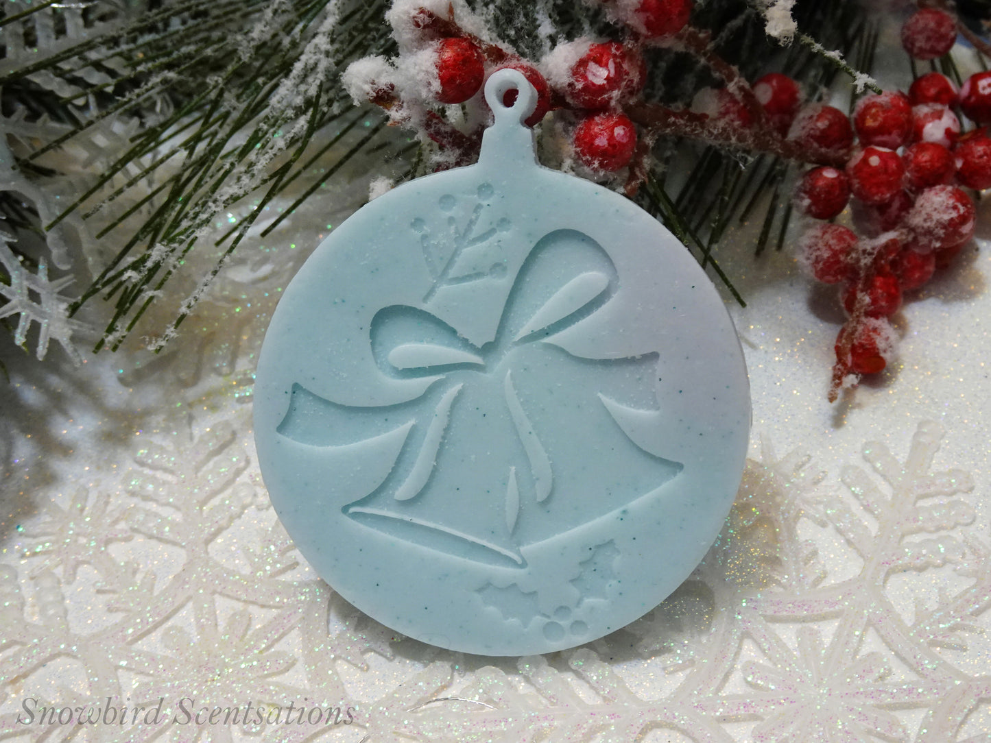 Christmas Ornament Soaps - Assortment of 7 (Solid or Painted)