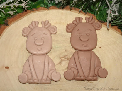 Santa, Reindeer, or Snowman Soap (Solid or Painted)