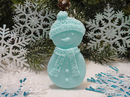 Santa, Reindeer, or Snowman Soap (Solid or Painted)