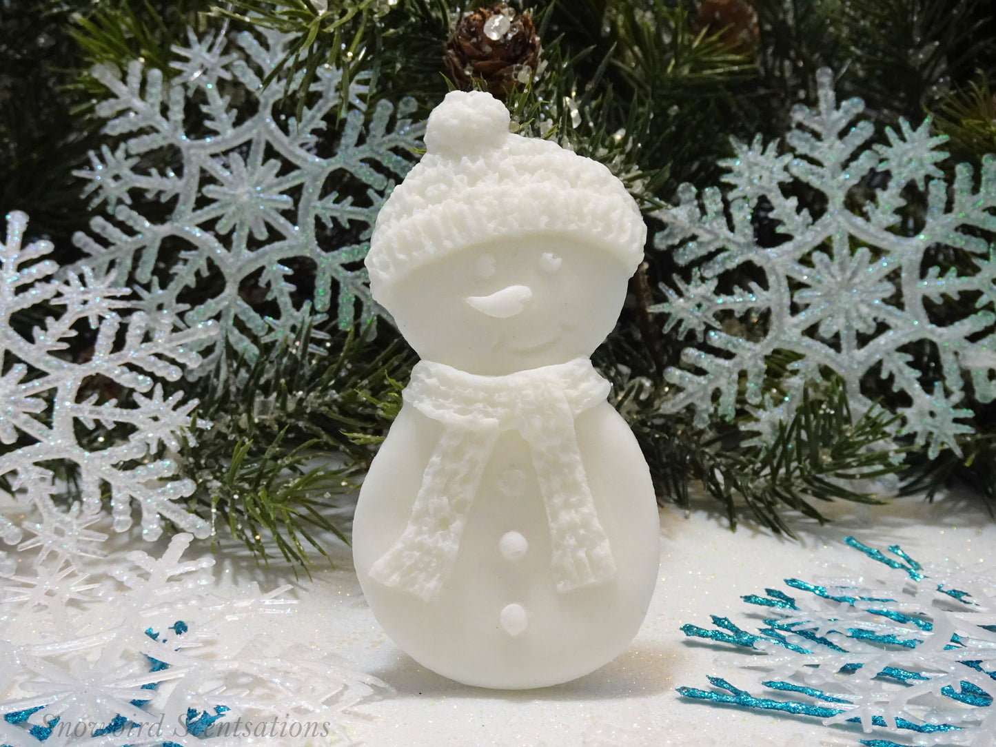 Santa, Reindeer, or Snowman Soap (Solid or Painted)
