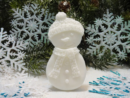 Santa, Reindeer, or Snowman Soap (Solid or Painted)