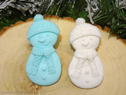 Santa, Reindeer, or Snowman Soap (Solid or Painted)