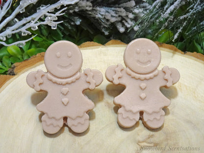 Santa Hat, Christmas Tree, Snowflake, Snowman, Gingerbread Boy, & Gingerbread Girl - Set of 6 (Solid or Painted)