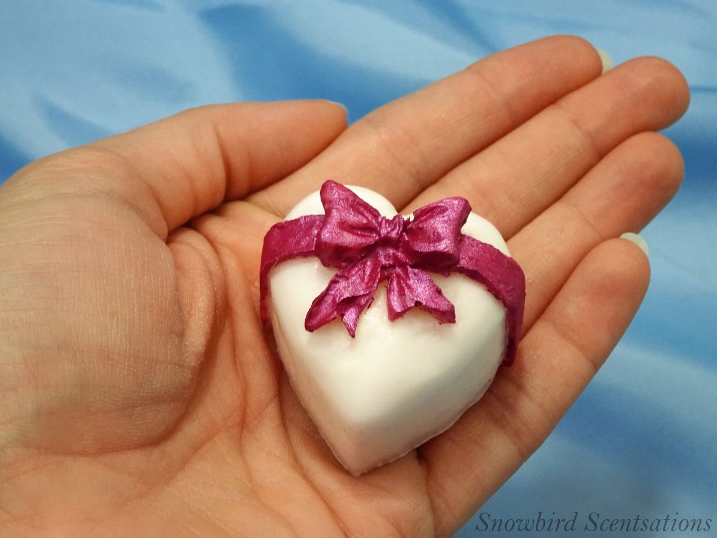Small Heart with Bow (Painted)