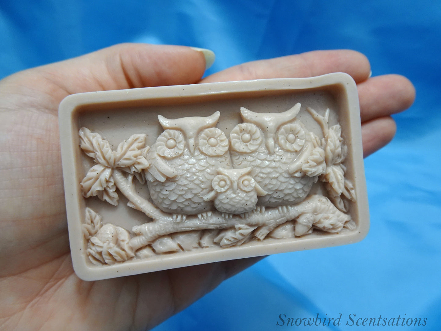 Owl Family (Solid or Painted)