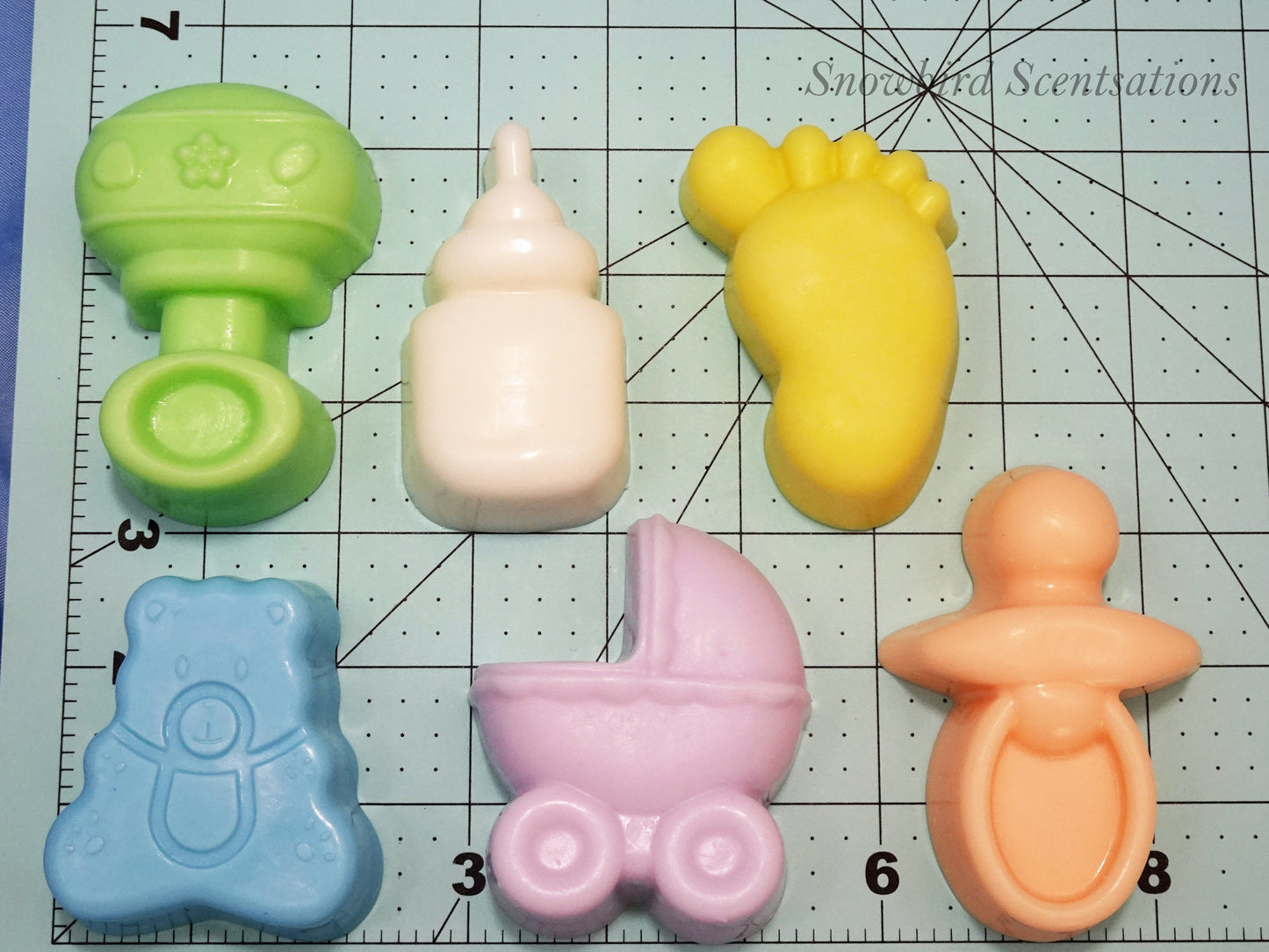 Large Baby Soaps: Gift Set of 6