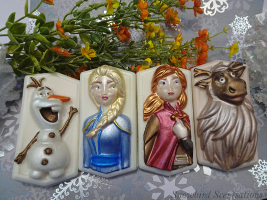 Frozen Characters: Set of 4 (Solid or Painted)