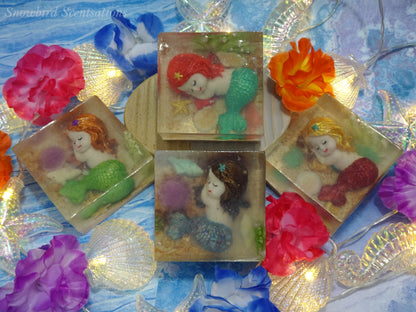 Mermaid & Shells Embed