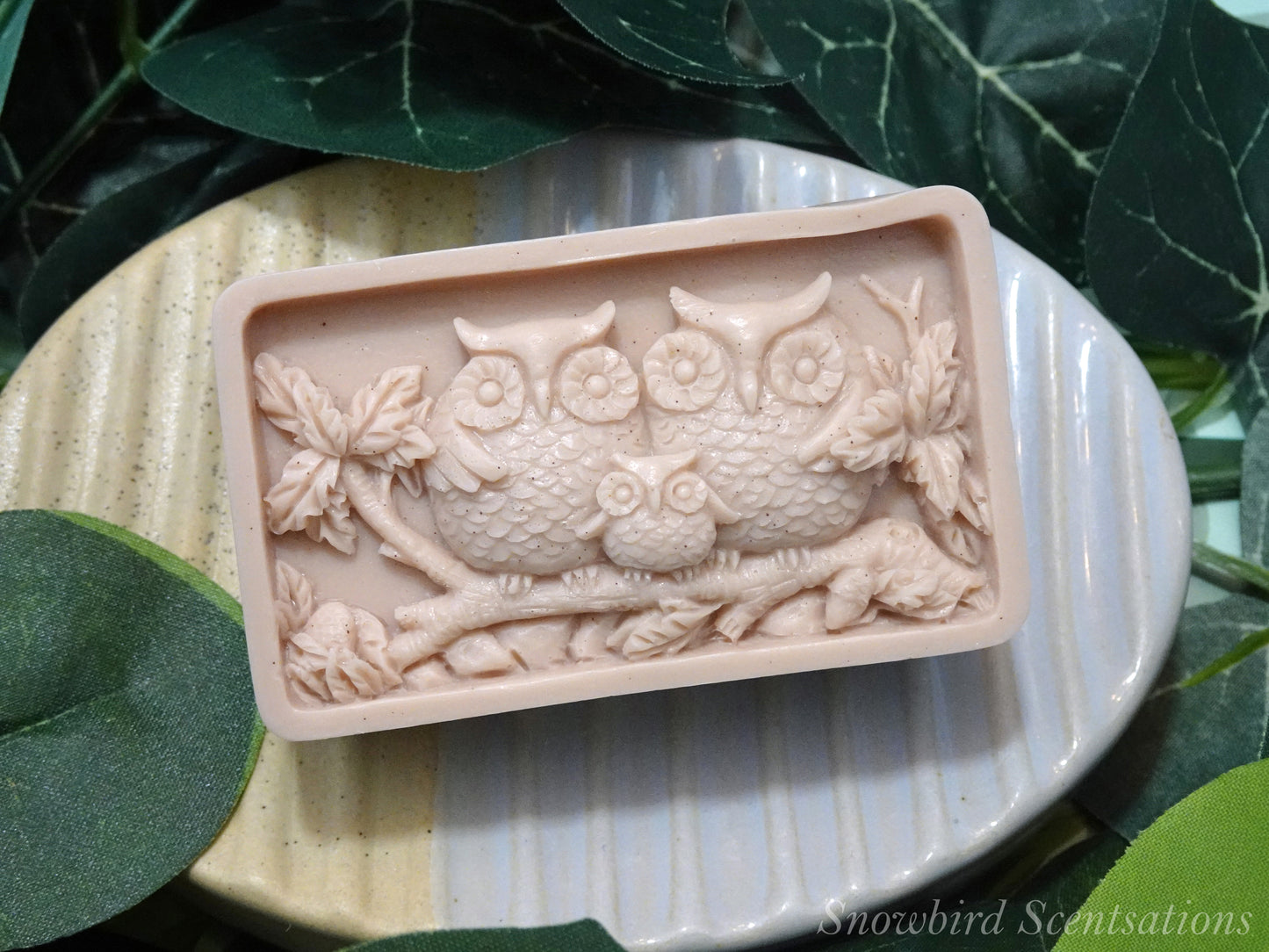 Owl Family (Solid or Painted)