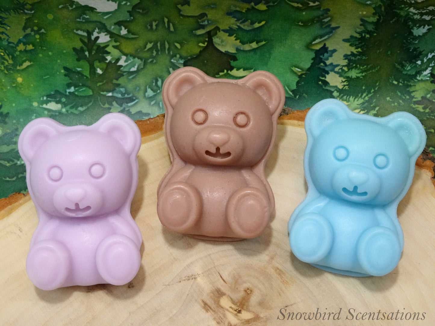 1 Sided Bear (Solid or Painted)
