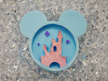 Mickey Ears with Castle (Painted)