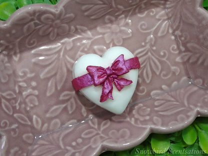 Small Heart with Bow (Painted)