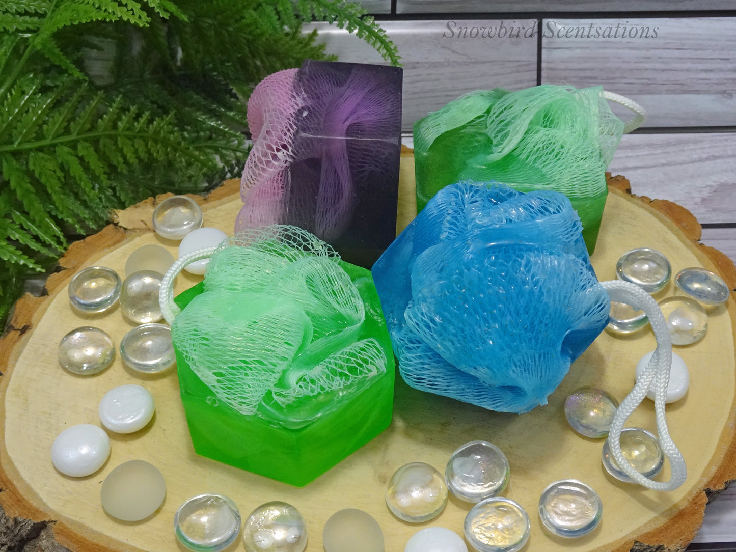 Loofah Hexagon Bar