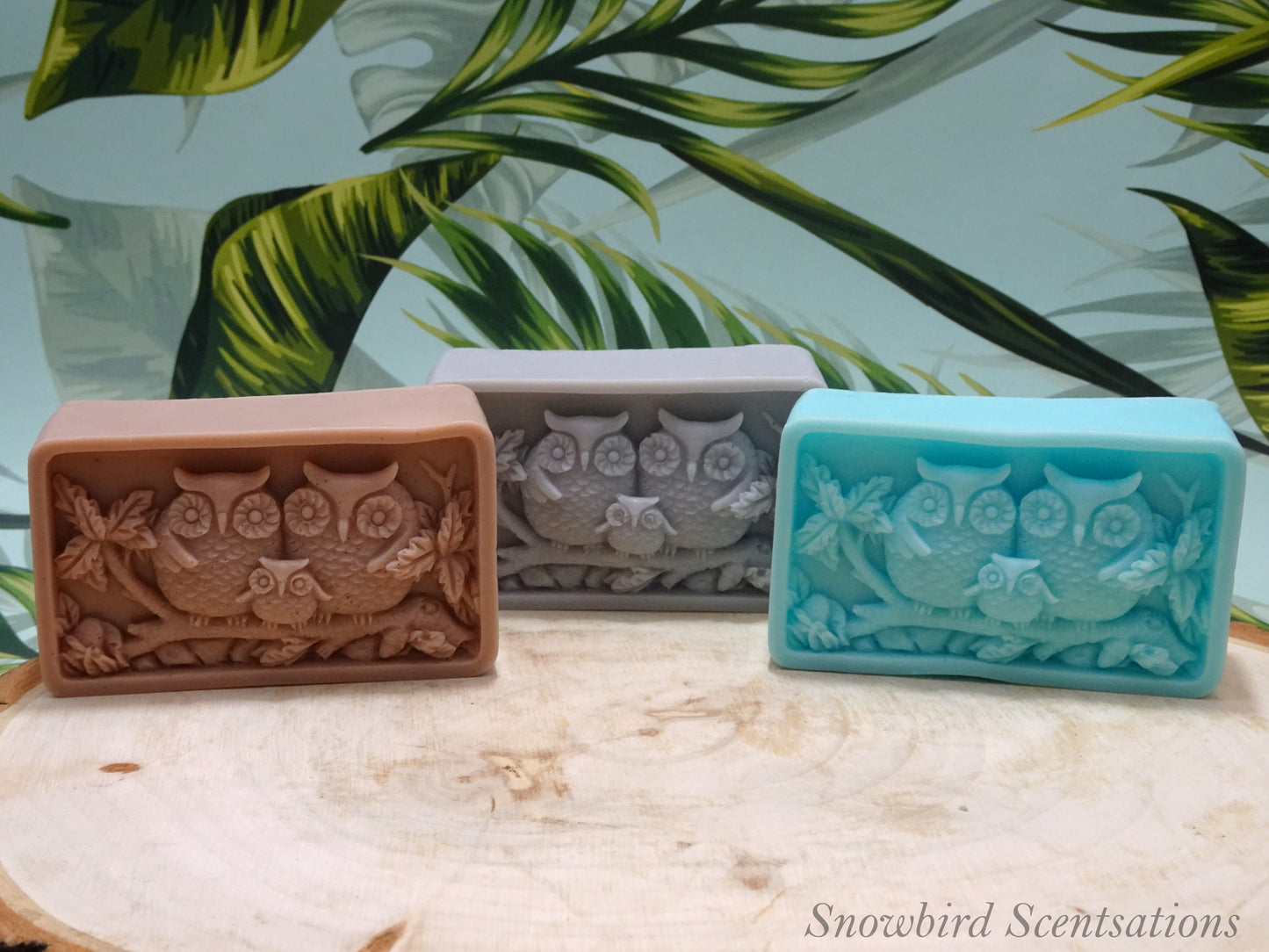 Owl Family (Solid or Painted)