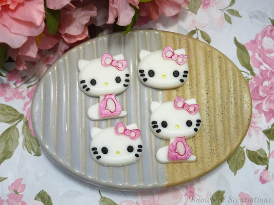 Hello Kitty - Set of 4 (Solid or Painted)