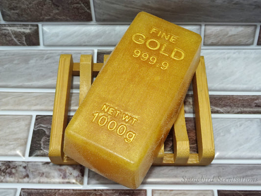 Gold Bar Soap (Solid or Painted)