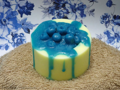 Dessert Cup Soaps: Blueberry