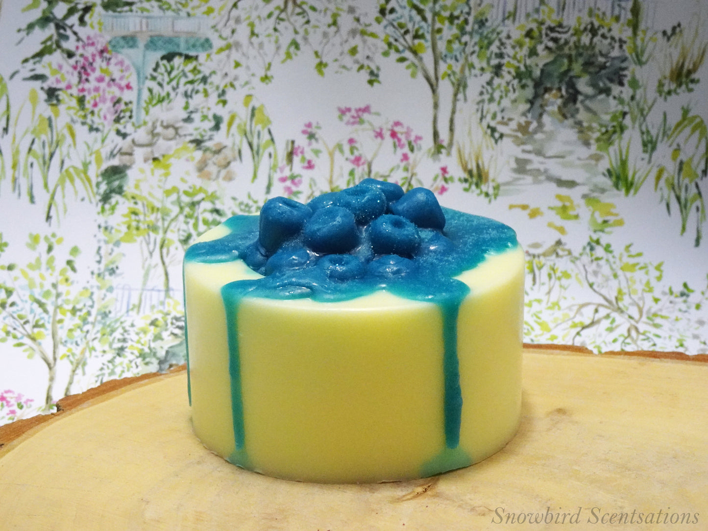 Dessert Cup Soaps: Blueberry