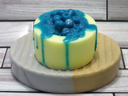 Dessert Cup Soaps: Blueberry