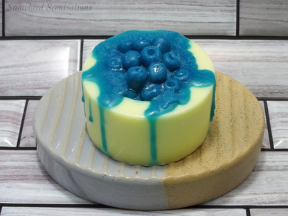 Dessert Cup Soaps: Blueberry