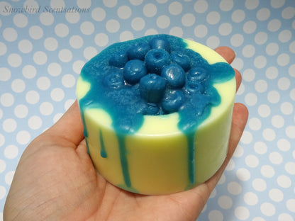 Dessert Cup Soaps: Blueberry