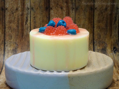 Dessert Cup Soaps: Blueberry & Raspberry