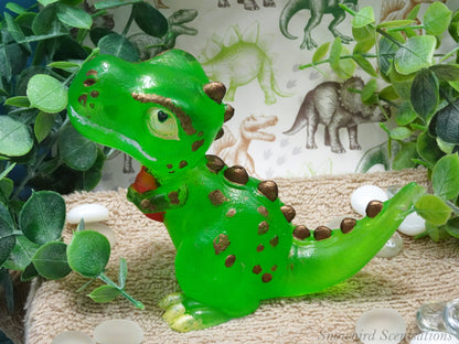 Dino with Heart (Solid or Painted)