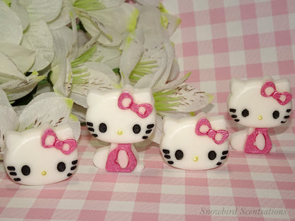 Hello Kitty - Set of 4 (Solid or Painted)