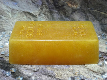 Gold Bar Soap (Solid or Painted)