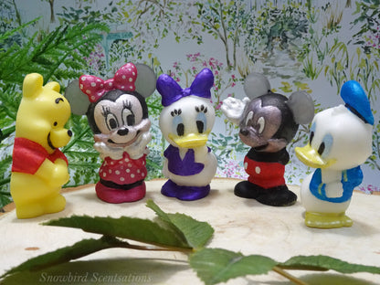 Mickey Mouse, Minnie Mouse, Donald Duck, Daisy Duck, or Winnie The Pooh (Painted)