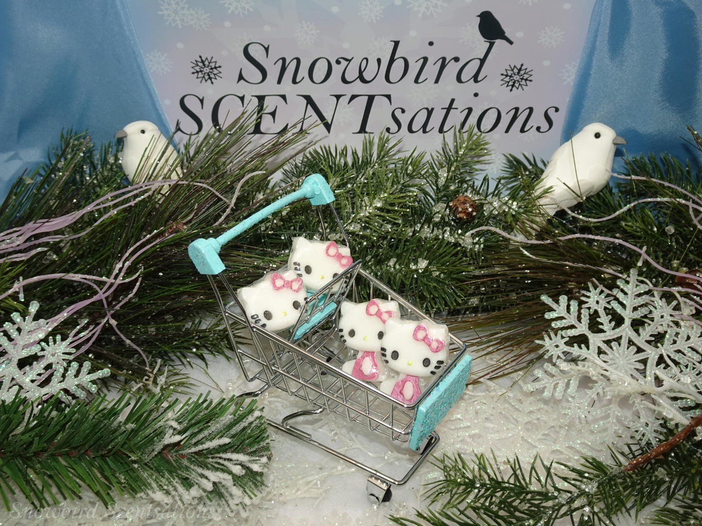 Hello Kitty - Set of 4 (Solid or Painted)