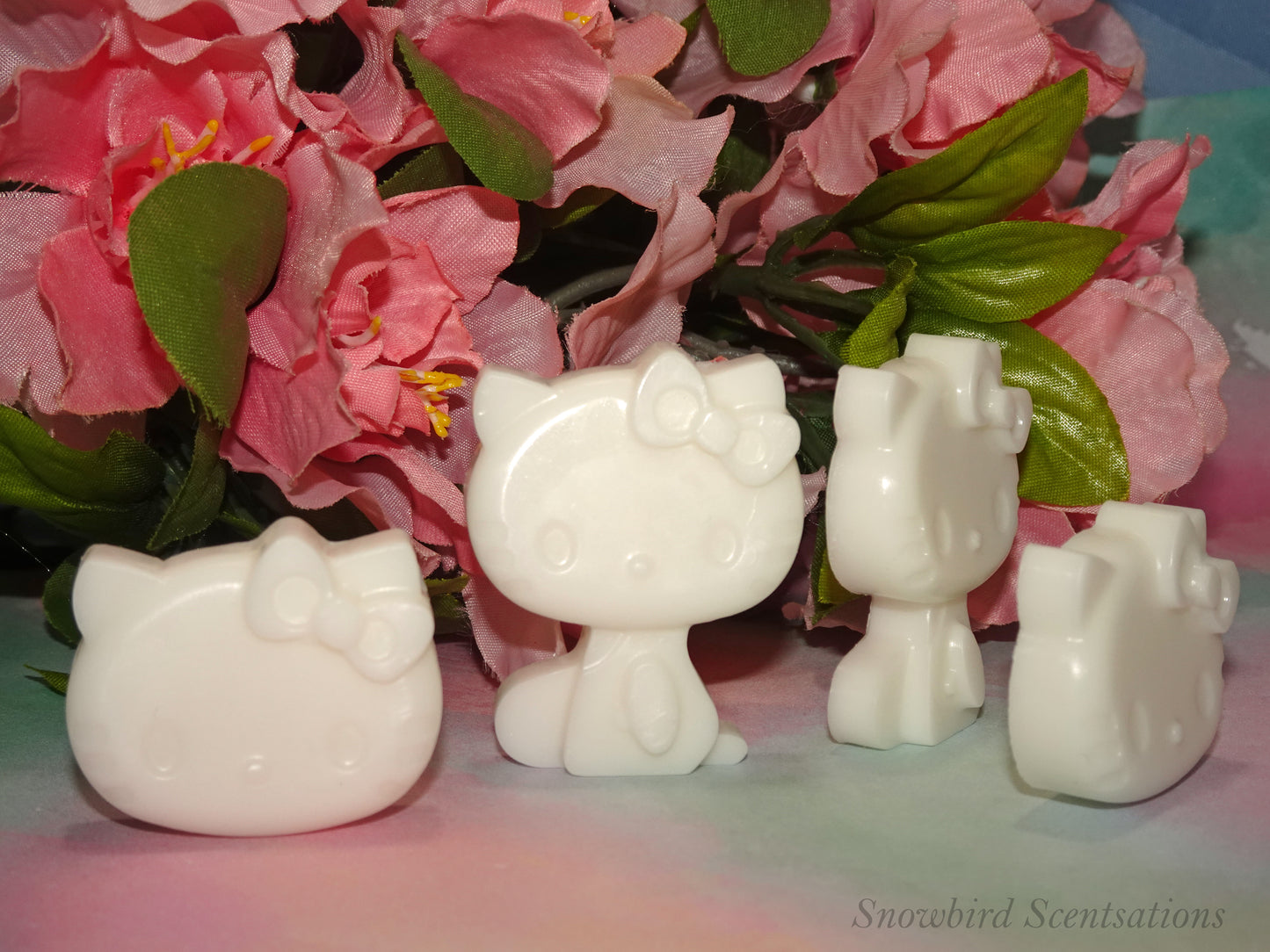 Hello Kitty - Set of 4 (Solid or Painted)