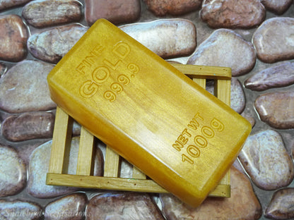 Gold Bar Soap (Solid or Painted)