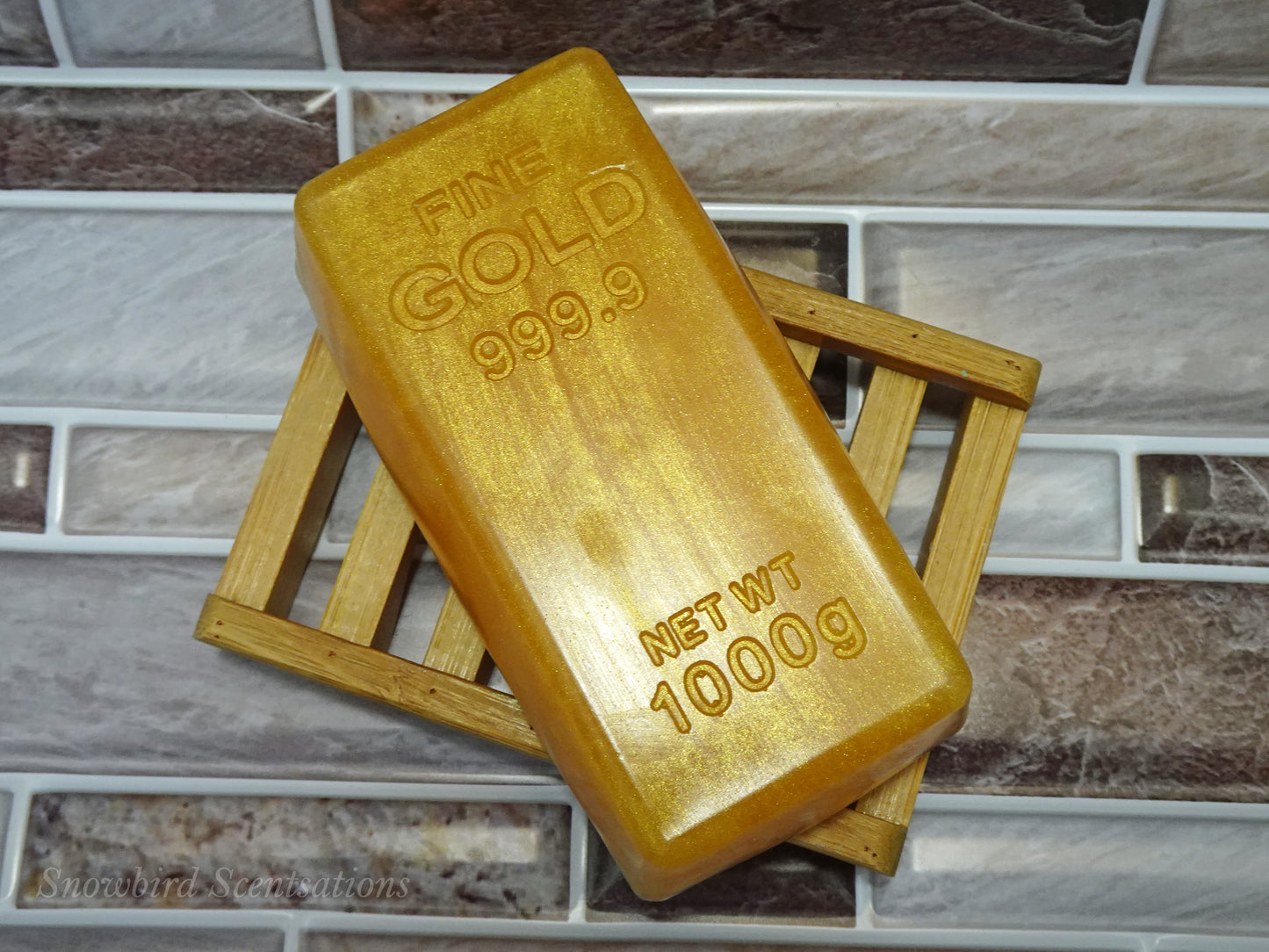 Gold Bar Soap (Solid or Painted)
