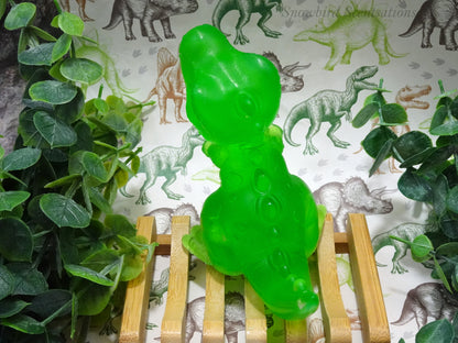 Dino with Heart (Solid or Painted)