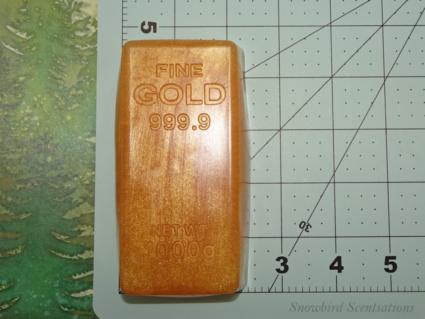 Gold Bar Soap (Solid or Painted)