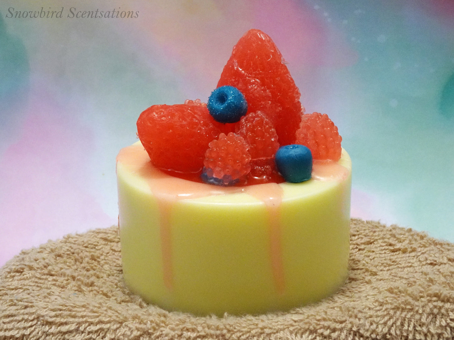Dessert Cup Soaps: Mixed Berry