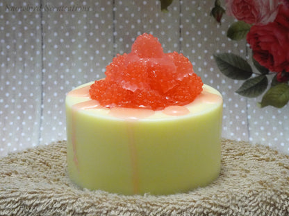 Dessert Cup Soaps: Raspberry