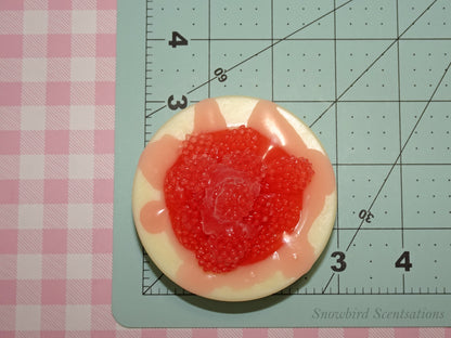 Dessert Cup Soaps: Raspberry