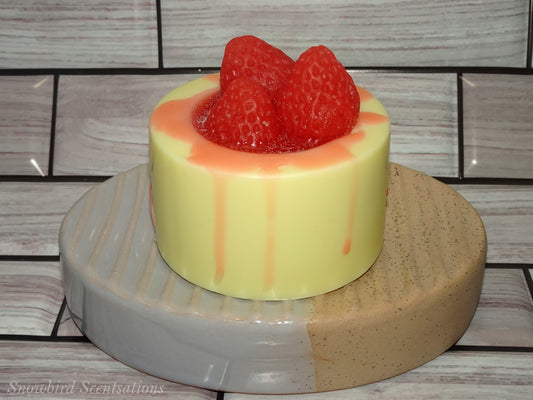 Dessert Cup Soaps: Strawberry